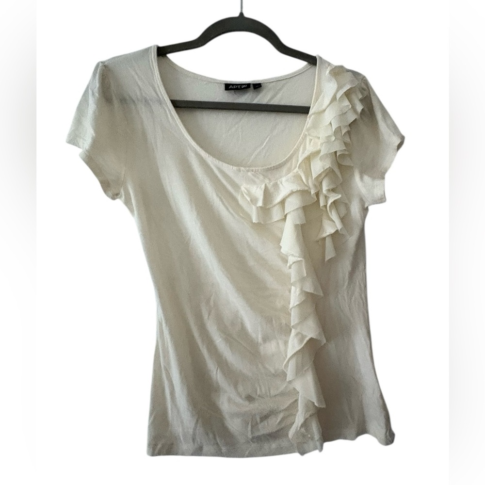 Apt. 9 lightweight ruffled top